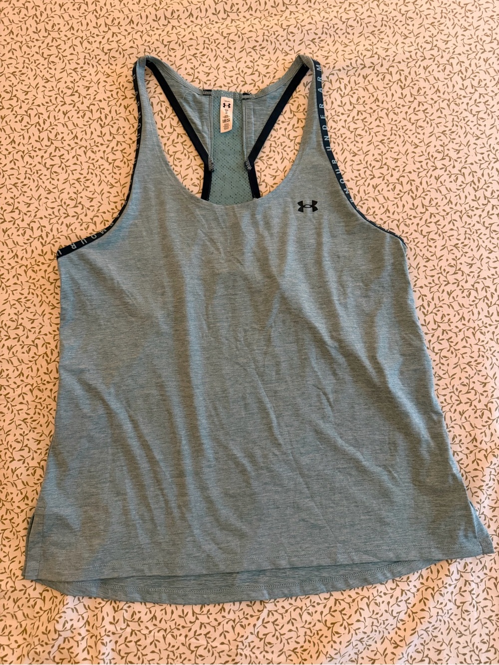 Under Armour Women's Teal Racerback Tank Top
